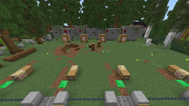 Screenshot of the Minecraft Bedrock Marketplace product POP! created by Diamond Studios.