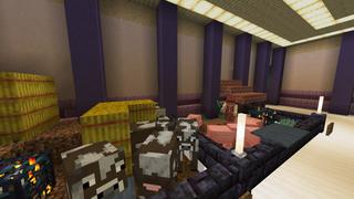 Screenshot of the Minecraft Bedrock Marketplace product Secret Base created by Diamond Studios.