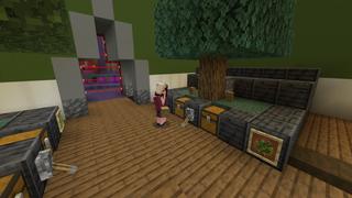 Screenshot of the Minecraft Bedrock Marketplace product Secret Base created by Diamond Studios.