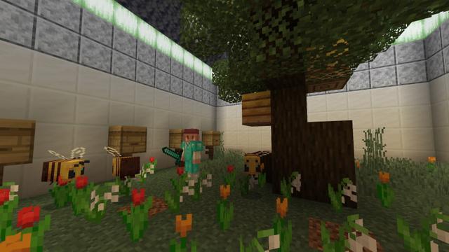 Screenshot of the Minecraft Bedrock Marketplace product Secret Cactus Base created by Diamond Studios.