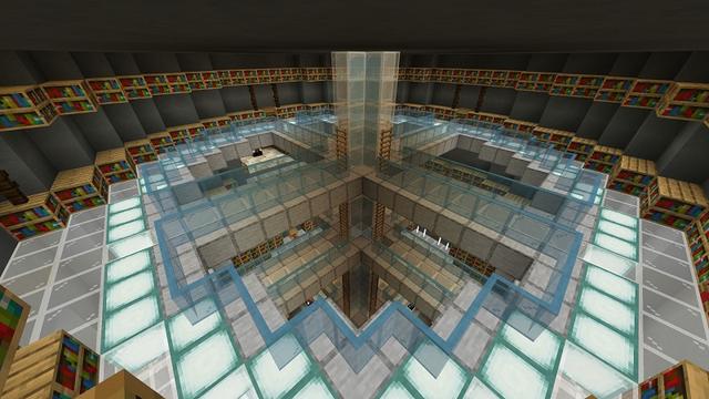 Screenshot of the Minecraft Bedrock Marketplace product Secret Hacker Bunker created by Diamond Studios.