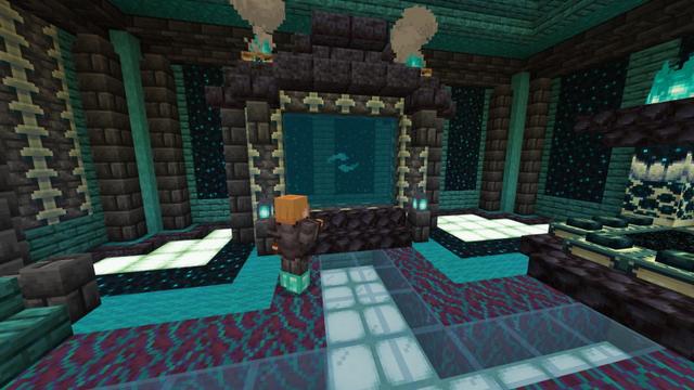 Screenshot of the Minecraft Bedrock Marketplace product Secret Warden Bunker created by Diamond Studios.