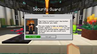 Screenshot of the Minecraft Bedrock Marketplace product Security++ created by Diamond Studios.