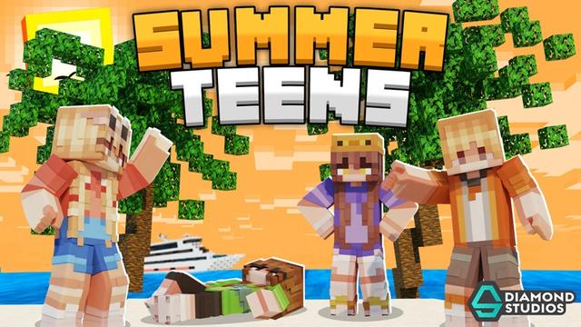 Thumbnail of the Minecraft Bedrock Marketplace product Summer Teens created by Diamond Studios.
