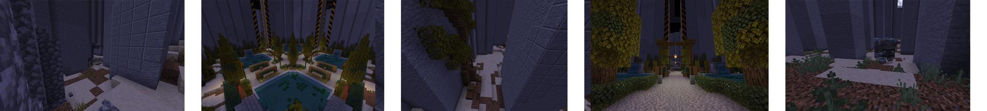 Panorama of the Minecraft Bedrock Marketplace product The Ravager Maze created by Diamond Studios.