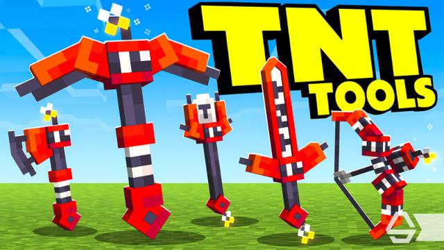 Thumbnail of the Minecraft Bedrock Marketplace product TNT Tools created by Diamond Studios.