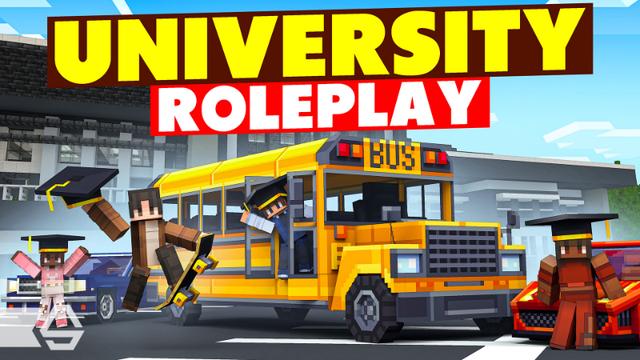 Thumbnail of the Minecraft Bedrock Marketplace product University Roleplay created by Diamond Studios.