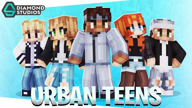 Thumbnail of the Minecraft Bedrock Marketplace product Urban Teens created by Diamond Studios.
