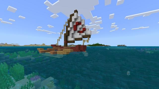 Screenshot of the Minecraft Bedrock Marketplace product Volcano Island created by Diamond Studios.