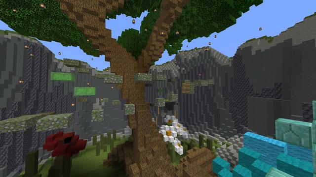 Screenshot of the Minecraft Bedrock Marketplace product World Parkour created by Diamond Studios.