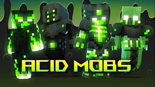 Thumbnail of the Minecraft Bedrock Marketplace product Acid Mobs created by Dig Down Studios.