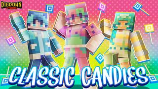 Thumbnail of the Minecraft Bedrock Marketplace product Classic Candies created by Dig Down Studios.