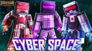 Thumbnail of the Minecraft Bedrock Marketplace product Cyber Space created by Dig Down Studios.
