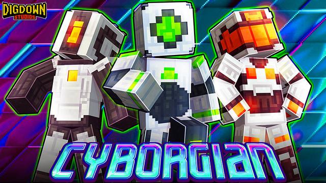 Thumbnail of the Minecraft Bedrock Marketplace product Cyborgian created by Dig Down Studios.