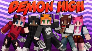Thumbnail of the Minecraft Bedrock Marketplace product Demon High created by Dig Down Studios.