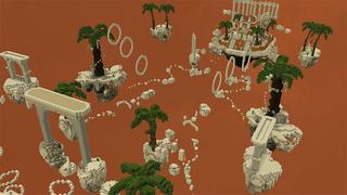 Screenshot of the Minecraft Bedrock Marketplace product Egypt Parkour created by Dig Down Studios.