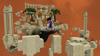 Screenshot of the Minecraft Bedrock Marketplace product Egypt Parkour created by Dig Down Studios.