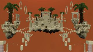 Screenshot of the Minecraft Bedrock Marketplace product Egypt Parkour created by Dig Down Studios.