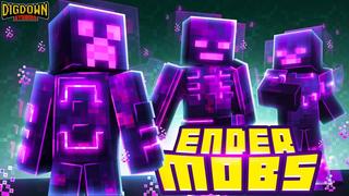 Thumbnail of the Minecraft Bedrock Marketplace product Ender Mobs created by Dig Down Studios.
