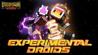Thumbnail of the Minecraft Bedrock Marketplace product Experimental Droids created by Dig Down Studios.