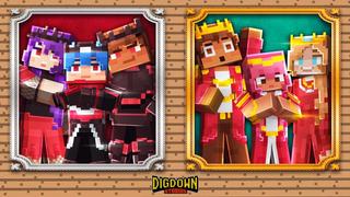 Thumbnail of the Minecraft Bedrock Marketplace product Expressions: Royals created by Dig Down Studios.