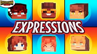 Thumbnail of the Minecraft Bedrock Marketplace product Expressions created by Dig Down Studios.