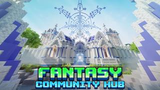 Thumbnail of the Minecraft Bedrock Marketplace product Fantasy Community Hub created by Dig Down Studios.