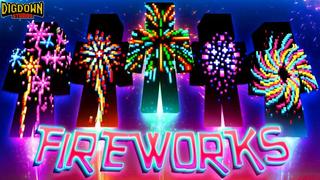 Thumbnail of the Minecraft Bedrock Marketplace product Fireworks created by Dig Down Studios.