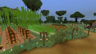Screenshot of the Minecraft Bedrock Marketplace product Floating Life: Tree House created by Dig Down Studios.