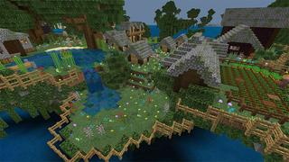 Screenshot of the Minecraft Bedrock Marketplace product Vida Flutuante created by Dig Down Studios.