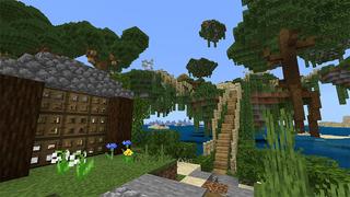 Screenshot of the Minecraft Bedrock Marketplace product Vida Flutuante created by Dig Down Studios.