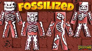 Thumbnail of the Minecraft Bedrock Marketplace product Fossilized created by Dig Down Studios.