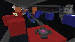Screenshot of the Minecraft Bedrock Marketplace product Parkour del futuro created by Dig Down Studios.
