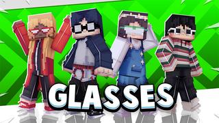 Thumbnail of the Minecraft Bedrock Marketplace product Glasses created by Dig Down Studios.