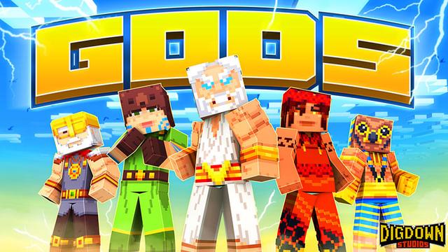 Thumbnail of the Minecraft Bedrock Marketplace product Gods created by Dig Down Studios.
