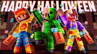 Thumbnail of the Minecraft Bedrock Marketplace product Happy Halloween created by Dig Down Studios.