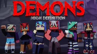 Thumbnail of the Minecraft Bedrock Marketplace product HD Demons created by Dig Down Studios.