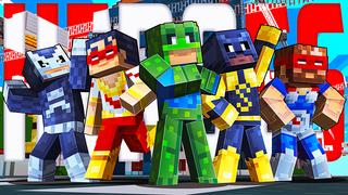 Thumbnail of the Minecraft Bedrock Marketplace product Heroes created by Dig Down Studios.