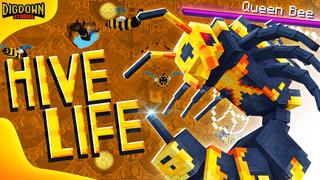 Thumbnail of the Minecraft Bedrock Marketplace product Hive Life created by Dig Down Studios.