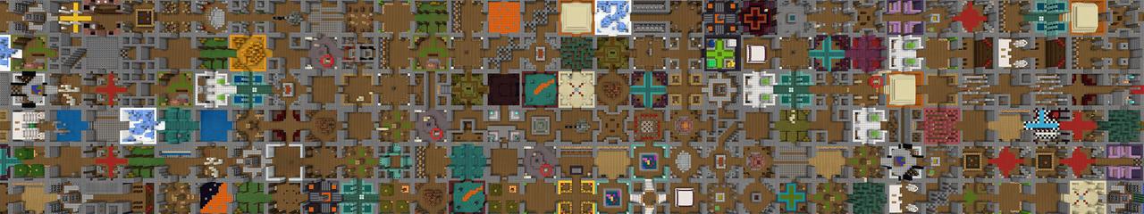 Panorama of the Minecraft Bedrock Marketplace product Infinity Base created by Dig Down Studios.