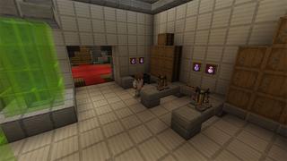 Screenshot of the Minecraft Bedrock Marketplace product Infinity Base created by Dig Down Studios.