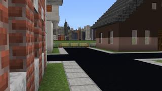 Screenshot of the Minecraft Bedrock Marketplace product Infinity City created by Dig Down Studios.
