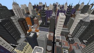 Screenshot of the Minecraft Bedrock Marketplace product Infinity City created by Dig Down Studios.