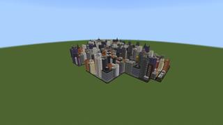 Screenshot of the Minecraft Bedrock Marketplace product Infinity City created by Dig Down Studios.