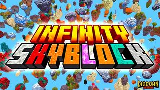 Thumbnail of the Minecraft Bedrock Marketplace product Infinity Skyblock created by Dig Down Studios.