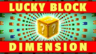 Thumbnail of the Minecraft Bedrock Marketplace product Lucky Block Dimension created by Dig Down Studios.