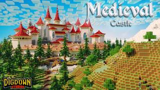 Thumbnail of the Minecraft Bedrock Marketplace product Medieval Castle created by Dig Down Studios.