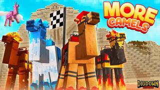 Thumbnail of the Minecraft Bedrock Marketplace product More Camels created by Dig Down Studios.