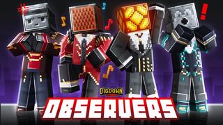 Thumbnail of the Minecraft Bedrock Marketplace product Observers created by Dig Down Studios.