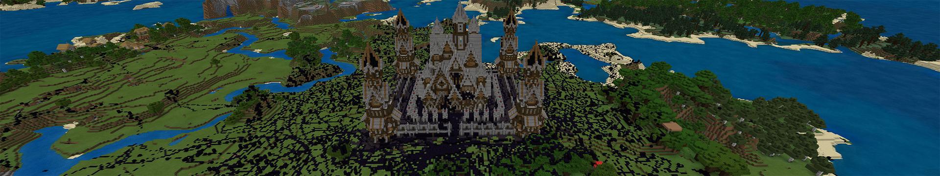 Panorama of the Minecraft Bedrock Marketplace product Obsidian Challenge created by Dig Down Studios.